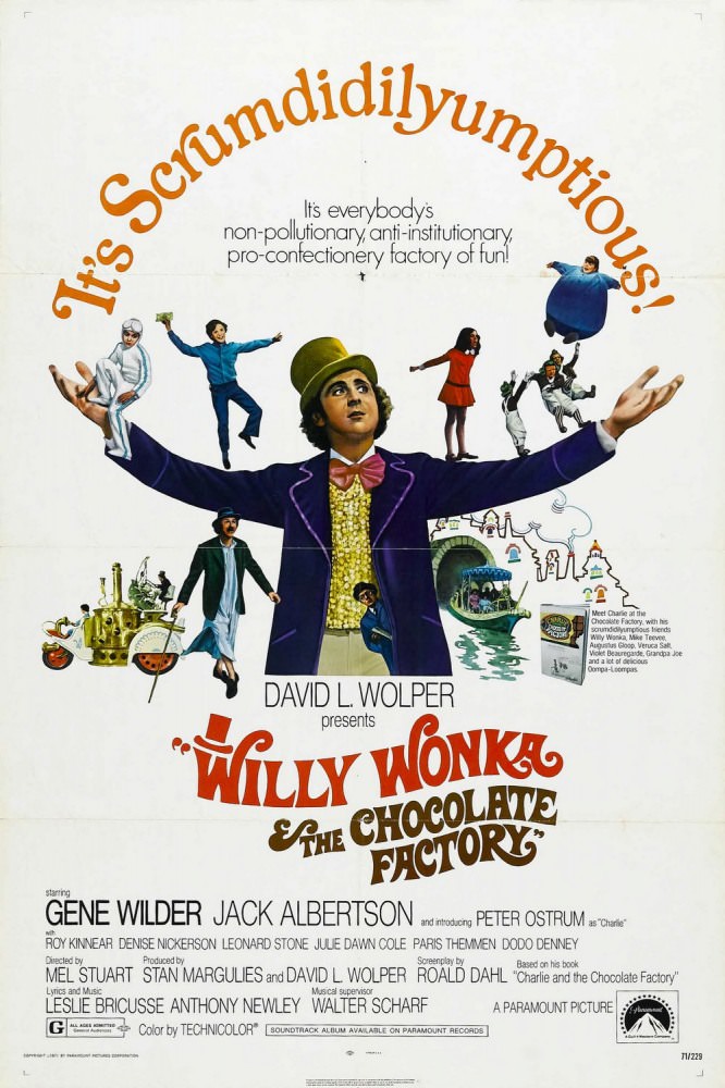 Віллі Вонка і шоколадна фабрика (1971)